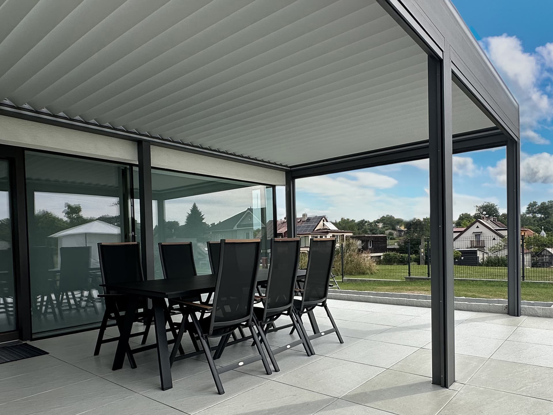 Pergola s integrací do domu Lutyně - obrázek 2